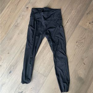 Lululemon fast and free high rise with pockets